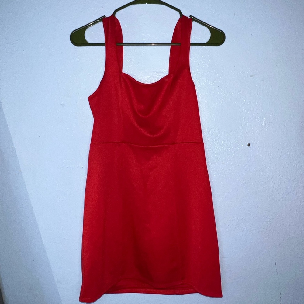 Show Me Your Mumu Eden Mini Dress in Red